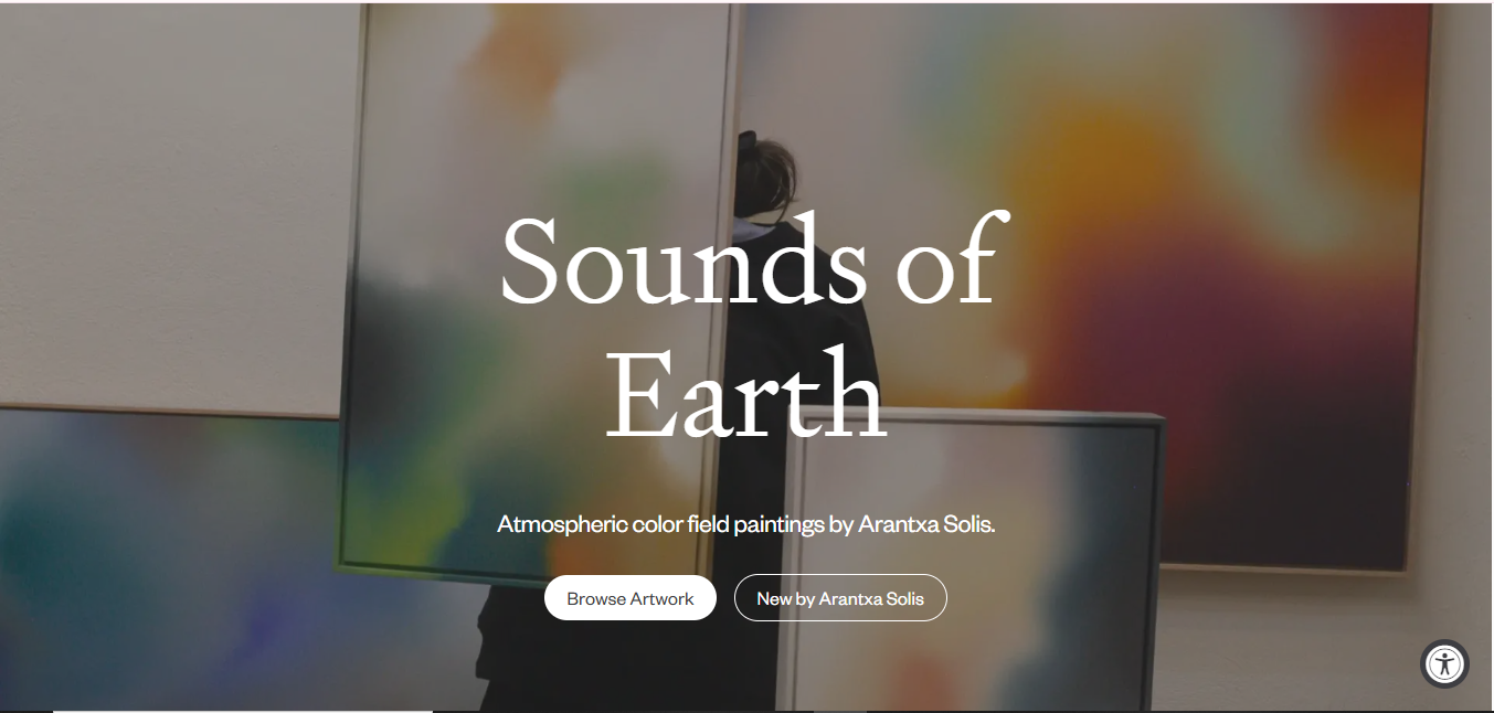 Uprise Art website homepage — Shopify Art & Collectibles E-commerce